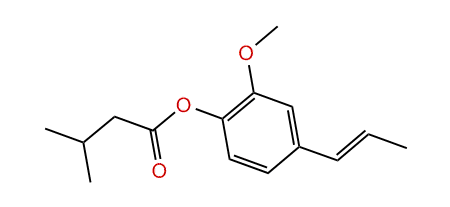 Isoeugenyl isovalerate